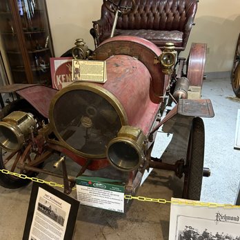 Wayne County Historical Museum - Air-cooled engine in early Richmond-built car. - Museums Near Me - Richmond, Indiana