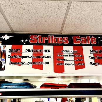 Hill Bowling Center - Beer menu - Bowling Near Me - Hill AFB, Utah