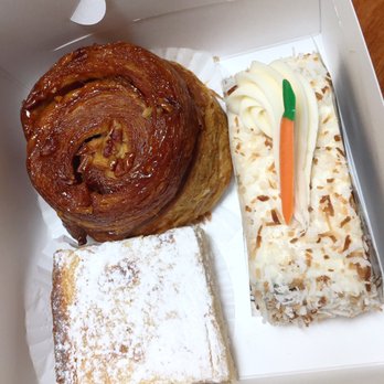 LA Bakery - The LEMON BAR was okay and the STUCKY BUN was yummy, but the CARROT CAKE was some of the best I've had. Scrumptious! - Bakeries Near Me - Carson City, Nevada