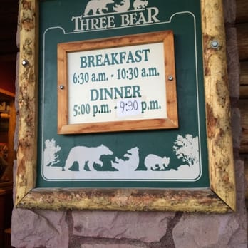 Three Bear Restaurant - Restaurant hours - American Near Me - West Yellowstone, Montana Three Bear Restaurant - Restaurant hours - American Near Me - West Yellowstone, Montana