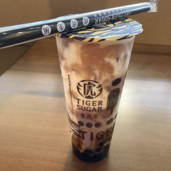 Tiger Sugar - 6) Fresh Taro Boba Taro Pudding Milk W. Cream Mousse - Coffee & Tea Near Me - Hollywood, Florida Tiger Sugar - 6) Fresh Taro Boba Taro Pudding Milk W. Cream Mousse - Coffee & Tea Near Me - Hollywood, Florida