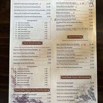 Not Just Noodle - Menu - Chinese Near Me - Madison Heights, Michigan Not Just Noodle - Menu - Chinese Near Me - Madison Heights, Michigan