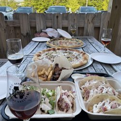 B.C. Brewery - Tacos, wings and fries, and large pizzas