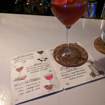 Eden Cocktail Room - Fruit of the Forbidden - Speakeasies Near Me - Austin, Texas