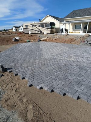 Check Out Our Past Work With Pavers! - With a combined experience amongst out team of 22 years, we have the knowledge and equipment to perform high-quality paver installations.  We take pride in listening to the client's needs and exceeding their expectations.  Not matter the application (driveways, walkways, steps, etc.) we take pride in always making our clients satisfied through the work we do.  Check out some of out past projects here, and call us today to book your free estimate!