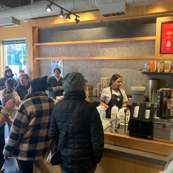Starbucks - a group of people in a coffee shop - Coffee & Tea Near Me - New Rochelle, New York Starbucks - a group of people in a coffee shop - Coffee & Tea Near Me - New Rochelle, New York