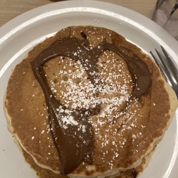 Sunset Diner - Banana Nutella Pancakes - Diners Near Me - Brooklyn, New York