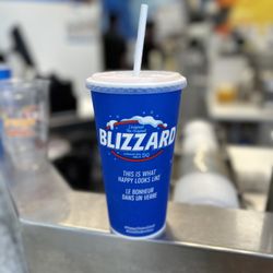 Dairy Queen - Strawberry julius with pina colada, this is what happiness looks like