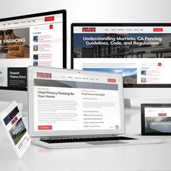 ROI Strategic Marketing - Rock Solid Fence Web Design