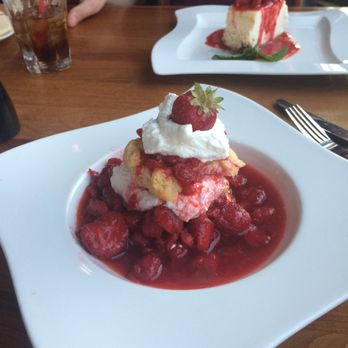 Harbor Lights - Strawberry shortcake upfront and the strawberry cheesecake in the back! - Seafood Near Me - Tacoma, Washington Harbor Lights - Strawberry shortcake upfront and the strawberry cheesecake in the back! - Seafood Near Me - Tacoma, Washington