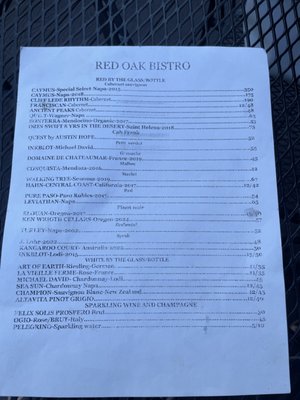 Menu photo 1 Red Oak Bistro Gatlinburg, TN