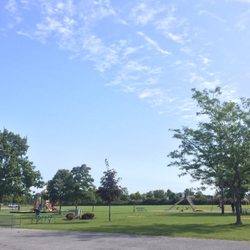Meadowlakes Park - Two small playground areas next to the pavilion/restrooms