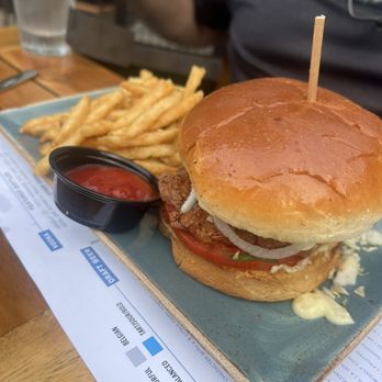 TownHall - Nashville Chicken Sandwich (Keto) - New American Near Me - Cleveland, Ohio TownHall - Nashville Chicken Sandwich (Keto) - New American Near Me - Cleveland, Ohio