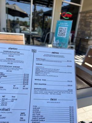 Menu photo 8 Tj Oyster Bar Chula Vista, CA