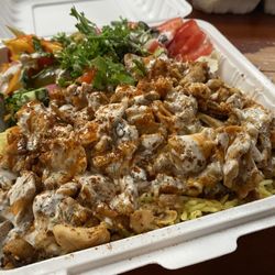 A1 Coffee & Donair - Chicken donair and rice