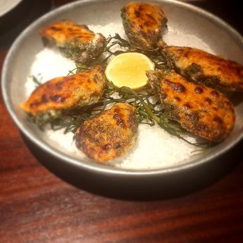 Bludorn - Broiled/fried oysters - New American Near Me - Houston, Texas Bludorn - Broiled/fried oysters - New American Near Me - Houston, Texas