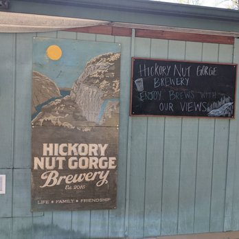 Chimney Rock Brewing - Signage from the road. - Breweries Near Me - Chimney Rock, North Carolina