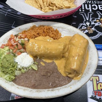 Mariachi's - Texas chimichangas - Tex-Mex Near Me - Sherman, Texas