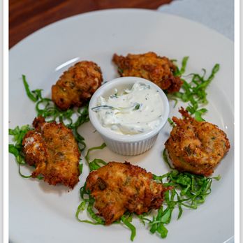 Catharsis Bar & Grill - Zucchini Croquets - Peruvian Near Me - Hawthorne, New York Catharsis Bar & Grill - Zucchini Croquets - Peruvian Near Me - Hawthorne, New York