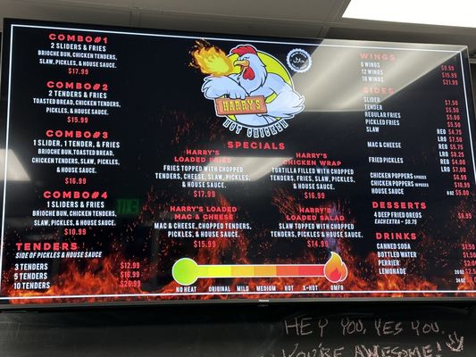 Menu photo 1 Harry's Hot Chicken Tujunga, CA Menu photo 1 Harry's Hot Chicken Tujunga, CA