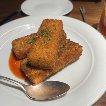 A5 Steakhouse - The fried mac & cheese was absolutely delicious. You must try it. - Steakhouses Near Me - Denver, Colorado