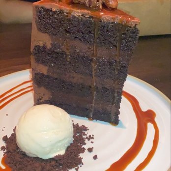 Yardbird - Bourbon Bacon Chocolate Cake - New American Near Me - Washington, DC, District of Columbia Yardbird - Bourbon Bacon Chocolate Cake - New American Near Me - Washington, DC, District of Columbia