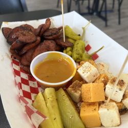 Cypress View Golf and Recreation - Sausage and cheese plate