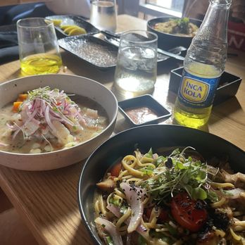 Yunta Nikkei - Tallarines Soltado and Ceviche Classico - Peruvian Near Me - Charlotte, North Carolina