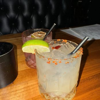 Beverly Bar - Shameless Flirt and custom Spicy Watermelon Mocktail - Wine Bars Near Me - Beverly Hills, California