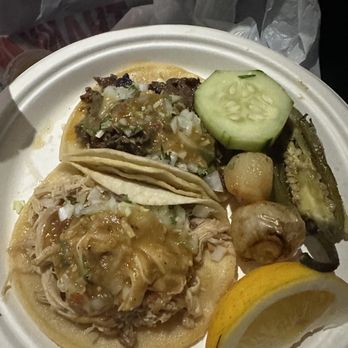 Tacos El Muchacho Alegre - Chicken and beef taco - Food Trucks Near Me - Napa, California Tacos El Muchacho Alegre - Chicken and beef taco - Food Trucks Near Me - Napa, California
