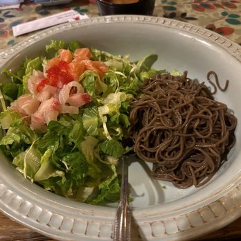 Manooben - Sashimi Soba - Japanese Near Me - Glenview, Illinois