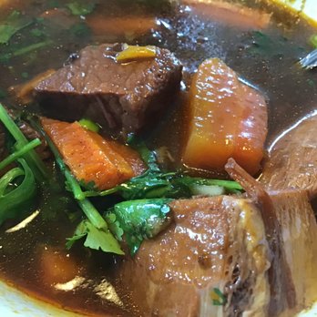 Pho Nam - Beef stew when I spooned everything to the top - Vietnamese Near Me - Sunnyvale, California Pho Nam - Beef stew when I spooned everything to the top - Vietnamese Near Me - Sunnyvale, California