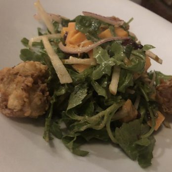 Boulevard Seafood Company - Fried oyster salad special. The pomegranate dressing was my favorite part. - Seafood Near Me - Somerville, New Jersey Boulevard Seafood Company - Fried oyster salad special. The pomegranate dressing was my favorite part. - Seafood Near Me - Somerville, New Jersey