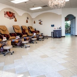 Pedicure area