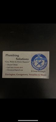 Plumbing Solutions Logo