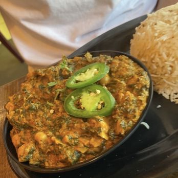Tarka Indian Kitchen - Saag chana mixed dish - Indian Near Me - Round Rock, Texas