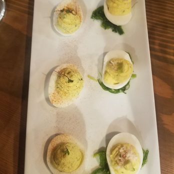 The Hammond Kitchen + Craft Bar - Deviled eggs..2 types offered and both are good - Tapas/Small Plates Near Me - Camas, Washington The Hammond Kitchen + Craft Bar - Deviled eggs..2 types offered and both are good - Tapas/Small Plates Near Me - Camas, Washington