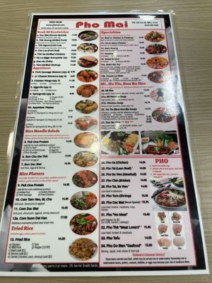 Menu photo 1 Pho Mai Dinkytown Minneapolis, MN
