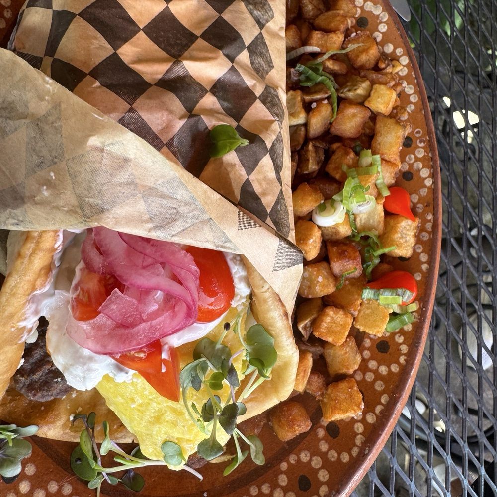Small Batch At The Cupola - Greek breakfast pita delight! - Breakfast & Brunch Near Me - Harbor Springs, Michigan Small Batch At The Cupola - Greek breakfast pita delight! - Breakfast & Brunch Near Me - Harbor Springs, Michigan