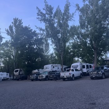 Shady Creek Rv Park - Not a lot of space between RVs, but lots of shade and very clean. - Cedaredge, Colorado Shady Creek Rv Park - Not a lot of space between RVs, but lots of shade and very clean. - Cedaredge, Colorado