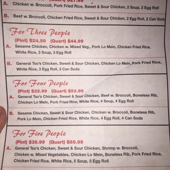 Taste Good - Menu - Chinese Near Me - Niagara Falls, New York
