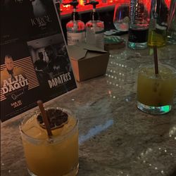 Pop's Cocina & Bar - Passion fruit margarita