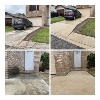 Texas Made Solutions - Driveway cleanup. - Lawn Services Near Me Texas Made Solutions - Driveway cleanup. - Lawn Services Near Me
