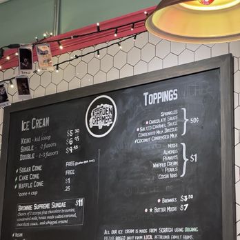 Garden Creamery - Menu with prices - Ice Cream & Frozen Yogurt Near Me - San Francisco, California Garden Creamery - Menu with prices - Ice Cream & Frozen Yogurt Near Me - San Francisco, California