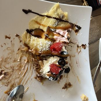 Chez Maryse - What's is left of a Delicious crepe - Bakeries Near Me - Fresno, California Chez Maryse - What's is left of a Delicious crepe - Bakeries Near Me - Fresno, California