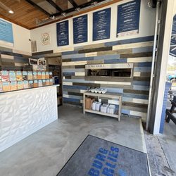 Iceburg Charlies Grill & Chill - Menu and order counter