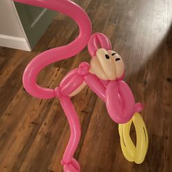 Leland and Whiskers - Balloon monkey headband
