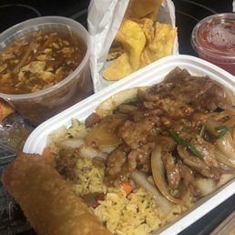 18. Hot and Sour Soup  4. Crab Rangoon 22. Mongolian Beef Dinner