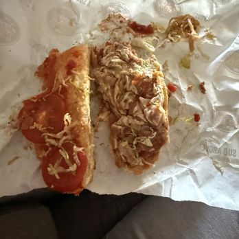 Jersey Mike's Subs - Look at the sloppy mess they called a sandwich - Sandwiches Near Me - Upland, California