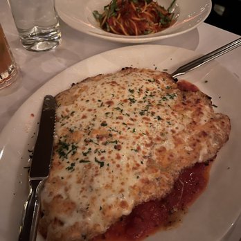 Lavo - Chicken Parmigiano with pasta - Italian Near Me - Las Vegas, Nevada Lavo - Chicken Parmigiano with pasta - Italian Near Me - Las Vegas, Nevada